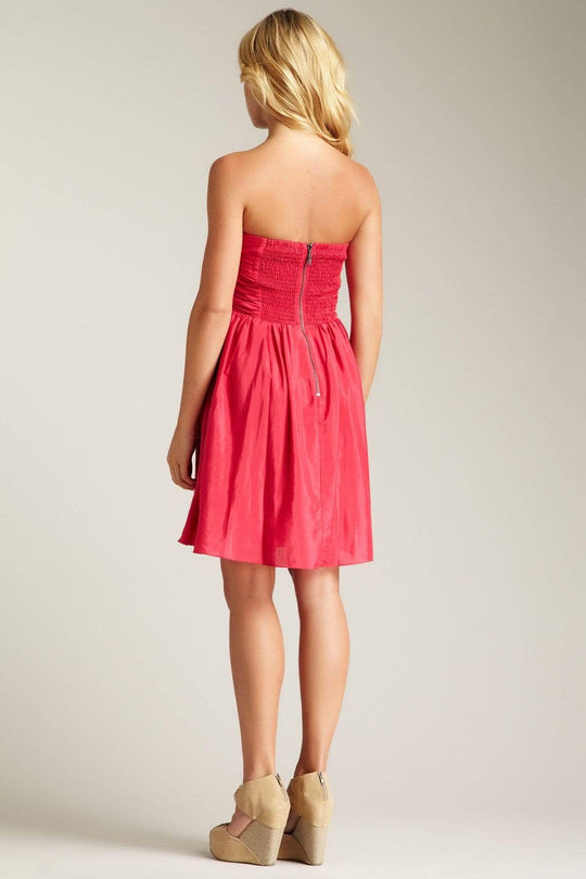 Jessica Simpson - JS2X3879 Short Stitched Sweetheart A-Line Dress
