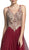 Jeweled V-neckline A-line Prom Dress Dress