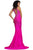 Johnathan Kayne - 2037 Jewel-Studded Illusion Plunge Halter Gown Evening Dresses