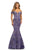 Johnathan Kayne - 2176 Crystal Embellished Off Shoulder Long Dress Evening Dresses 00 / Periwinkle