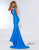 Johnathan Kayne - 2305 V-Neck Trumpet Evening Dress Evening Dresses
