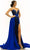Johnathan Kayne - 2306 Plunging Sweetheart A-Line Evening Dress Evening Dresses 00 / Royal