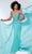 Johnathan Kayne - 2400 Deep V Velvet Gown Special Occasion Dress