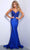 Johnathan Kayne - 2439 Beaded Long Mermaid Gown Prom Dresses 00 / Royal