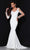 Johnathan Kayne - 2441 Sheer Long sleeve Gown Prom Dresses 00 / White