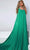 Johnathan Kayne 2535 - Long Cape Jewel Neck Evening Gown Evening Dresses