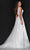 Johnathan Kayne 2538 - Pleated Sleeveless V-neck Long Dress Evening Dress