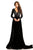 Johnathan Kayne - 8013 Embellished Lace Velvet Gown Special Occasion Dress