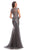 Johnathan Kayne - 9039 Jeweled Cap Sleeve Illusion Gown Special Occasion Dress