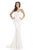 Johnathan Kayne - Strapless Sequined Mermaid Long Gown 461 - 1 Pc Iridescent White in Size 8 Available CCSALE 8 / Iridescent White