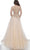 Jovani - 00638 Intricate Beaded Illusion Bodice A-Line Gown Evening Dresses