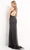 Jovani - 00694 Plunging Neck High Slit Fully Beaded Evening Gown Prom Dresses