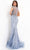 Jovani - 00883 Cap Sleeve Beaded Illusion Jewel Long Gown Evening Dresses