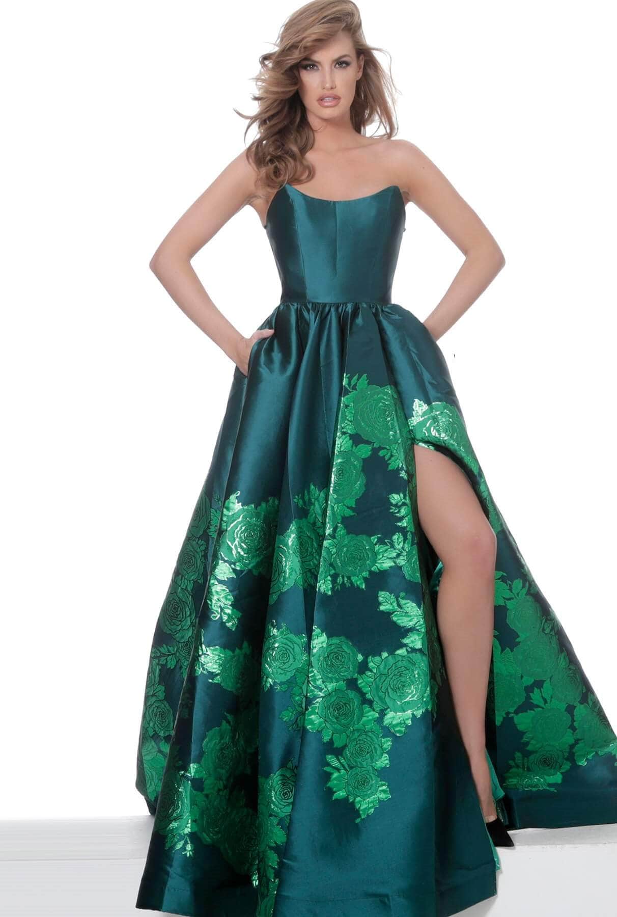 jovani green homecoming dress Jovani Sequin Off-the-Shoulder Prom Dress Grey / 0