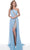 Jovani 02114 - Asymmetric Long Dress Prom Dresses
