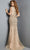 Jovani 02128 - Embellished Sheath Evening Dress Evening Dresses