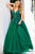 Jovani - 02840 Plunging Neck Floral Applique Tulle Ballgown Ball Gowns
