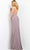 Jovani - 02914 Glitter High Slit Sheath Dress Special Occasion Dress