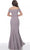 Jovani - 02916 Off-Shoulder Long Trumpet Gown Mother of the Bride Dresses
