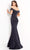 Jovani - 02924 Beaded Off-Shoulder Mermaid Evening Dress Evening Dresses