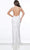Jovani - 03398 Beaded Mesh Backless Sheath Gown Evening Dresses