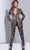 Jovani - 03840 Two-Piece Animal Print Pantsuit Evening Dresses