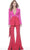 Jovani - 04148 Two Piece Two Tone Pantsuit Evening Dresses