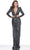 Jovani - 04260 Long Sleeve Plunging V Neck Full Sequins Evening Dress Evening Dresses
