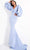 Jovani - 04371 Oversized Bishop Sleeve Mermaid Gown Evening Dresses