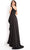 Jovani - 04460 Off Shoulder Embellished Dress With Overskirt Evening Dresses
