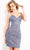Jovani - 04616 Spaghetti Strap Beaded Sheath Dress Homecoming Dresses