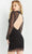 Jovani - 04863 Illusion Jewel Sheath Cocktail Dress Cocktail Dresses