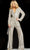 Jovani - 04904 Shiny Loose Two Piece Pantsuit Evening Dresses