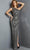 Jovani 04964 - Asymmetric Sequined Evening Dress Evening Dresses