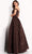 Jovani - 05017 Embellished Off Shoulder Gown With Pockets Evening Dresses