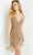 Jovani 05134 - Fully Embellished Fringe Dress Cocktail Dresses