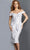 Jovani 05169 - Off Shoulder Asymmetric Evening Dress Cocktail Dresses