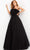 Jovani - 05624 Strapless Feather Fringed A-Line Dress Evening Dresses
