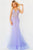 Jovani - 05839 Floral Applique Corset Bodice Prom Dress Prom Dresses