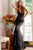 Jovani 05960 - Plunging V-Neck Glitter Prom Dress Prom Dresses 00 / Black