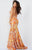 Jovani - 06153 Sequin Plunging V Neck Trumpet Dress Prom Dresses