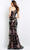 Jovani - 06417 Geometric Multi-Color Sequin Gown Special Occasion Dress