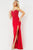 Jovani - 06502 Jewel Accented Sweetheart Gown Prom Dresses 00 / Red