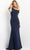 Jovani 06589 - Floral Applique One Shoulder Evening Dress Prom Dresses