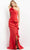 Jovani 06603 - Ruffle Trim Evening Gown with Slit Evening Dresses