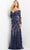 Jovani 06635 - Floral Off Shoulder Evening Gown Evening Dresses