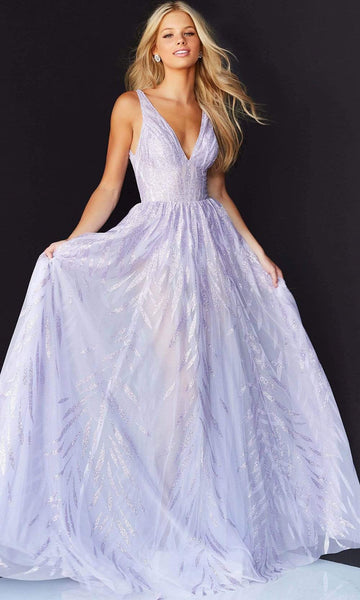 87 sequin dress Ellie Wilde 34087 Light Pink Sequin Dress