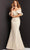 Jovani 06831 - Crisscross Off Shoulder Evening Gown Mother of the Bride Dresses