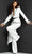 Jovani 06917 - Collared V-Neck Formal Jumpsuit Special Occasion Dress