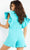 Jovani - 06942 Flutter Sleeve Crepe Romper Homecoming Dresses